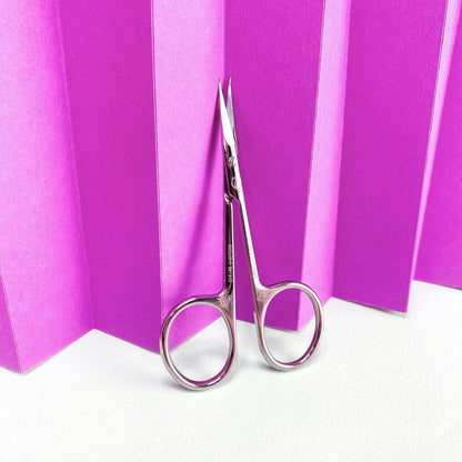 Staleks Professional cuticle scissors with hook EXCLUSIVE 23 TYPE 2 (Magnolia)